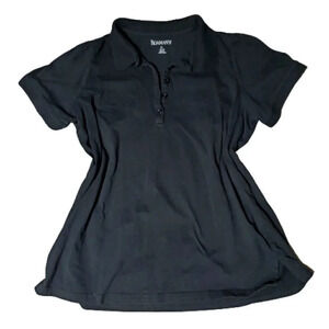 🌷6X30 Roamans Black Polo Shirt M
